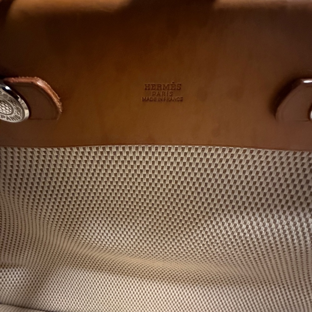 SOLD - Authentic Hermes Herbag Cabas